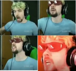 double-seeing glasses Meme Template