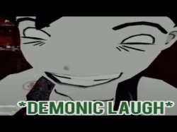 demonic laugh Meme Template