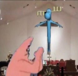 THE CHURCH OF LUMPY Meme Template