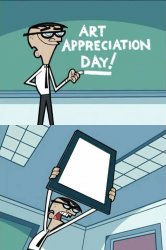 Fairly OddParents Art Appreciation Day Meme Template