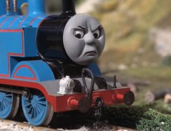 Angry Thomas Meme Template