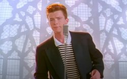 Never gonna give you up Meme Template