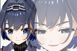 Kronii Hololice Meme Template