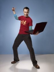 Sheldon Laptop Meme Template