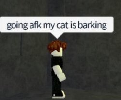 My cat is barking Meme Template