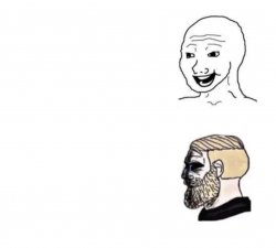 happy vs crying c Meme Template