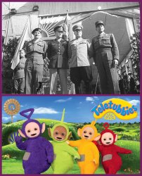 The Berlin Declaration and Teletubbies Meme Template