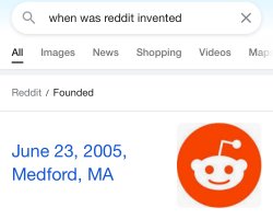 When was Reddit invented Meme Template