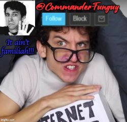 CommanderFunguy Daniel Thrasher announcement template (thx birb Meme Template