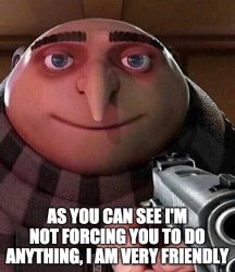 gru as you can see Meme Template