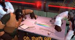 Oh that's gae Meme Template