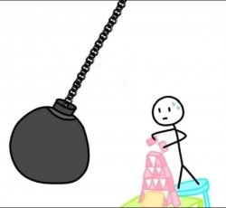 Wrecking ball Meme Template