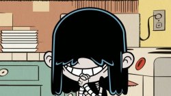 Lucy Loud smiling Meme Template