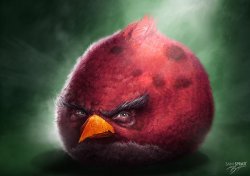 Big Red Bird — Sam Spratt Meme Template