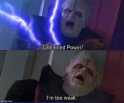 unlimited power reversed Meme Template