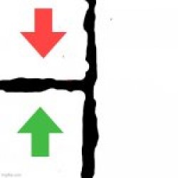 upvote vs downvote Meme Template