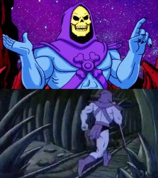 Skeletor's Disturbing Facts Meme Template
