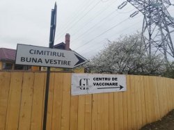 Vaccination center Announcement Meme Template