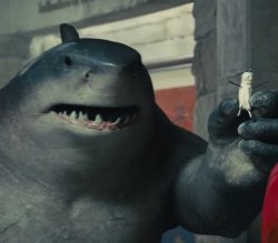 king shark showing Meme Template