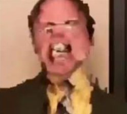 Dwight Screaming Meme Template