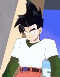 shocked gohan Meme Template