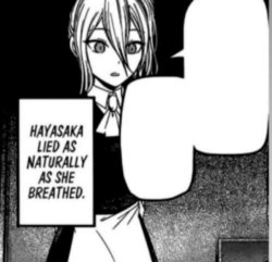 Hayasaka lied as naturally as she breathed Meme Template