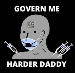 Govern me harder daddy Meme Template