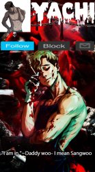 Yachi's Sangwoo temp Meme Template