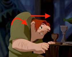 Quasimodo Posture Meme Template