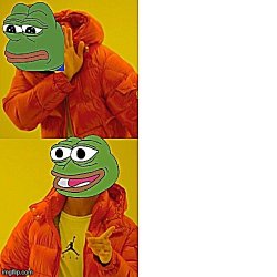 Pepe hotline bling Meme Template