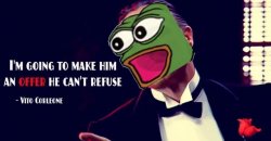 Pepe Godfather Meme Template