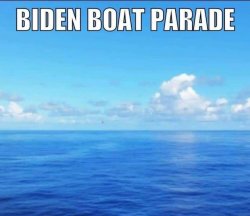 Biden Boat Parade 2021 Meme Template