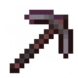 Netherite Pickaxe Meme Template