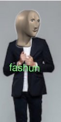 Fashun Meme Template