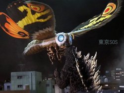 Mothra Vs Godzilla TOKYO S.O.S Meme Template