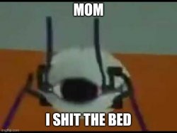 He shit the bed Meme Template