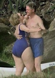 Bill and Hillary Big Butt Clinton Meme Template