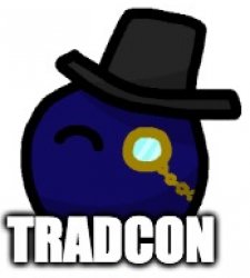 Tradcon ideology ball Meme Template