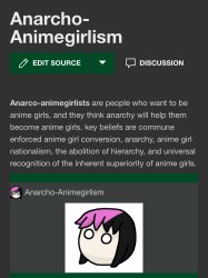 Anarcho-Animegirlism Meme Template