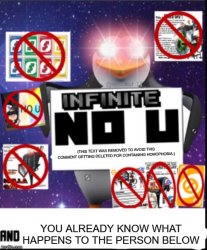 Infinite No U Clean Meme Template