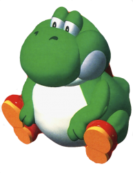 Thicc Yoshi Meme Template