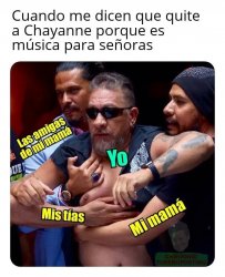 Chayanne music Meme Template