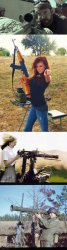 People  shooting guns #2 Meme Template