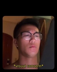 Brandon Chen is visually concerned... Meme Template