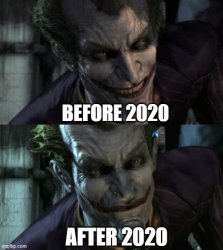 Even the Joker is tired of covid Meme Template