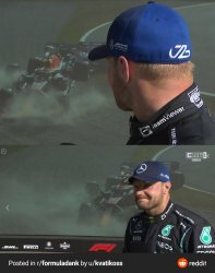 Bottas Monza Podium Meme Template