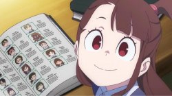 Smiling Akko Meme Template