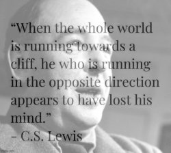 C.S. Lewis quote Meme Template