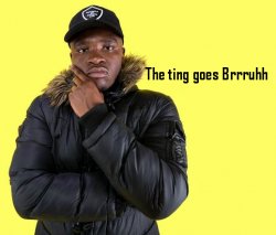 The ting goes brrruhh Meme Template