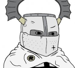 triggered knight Meme Template